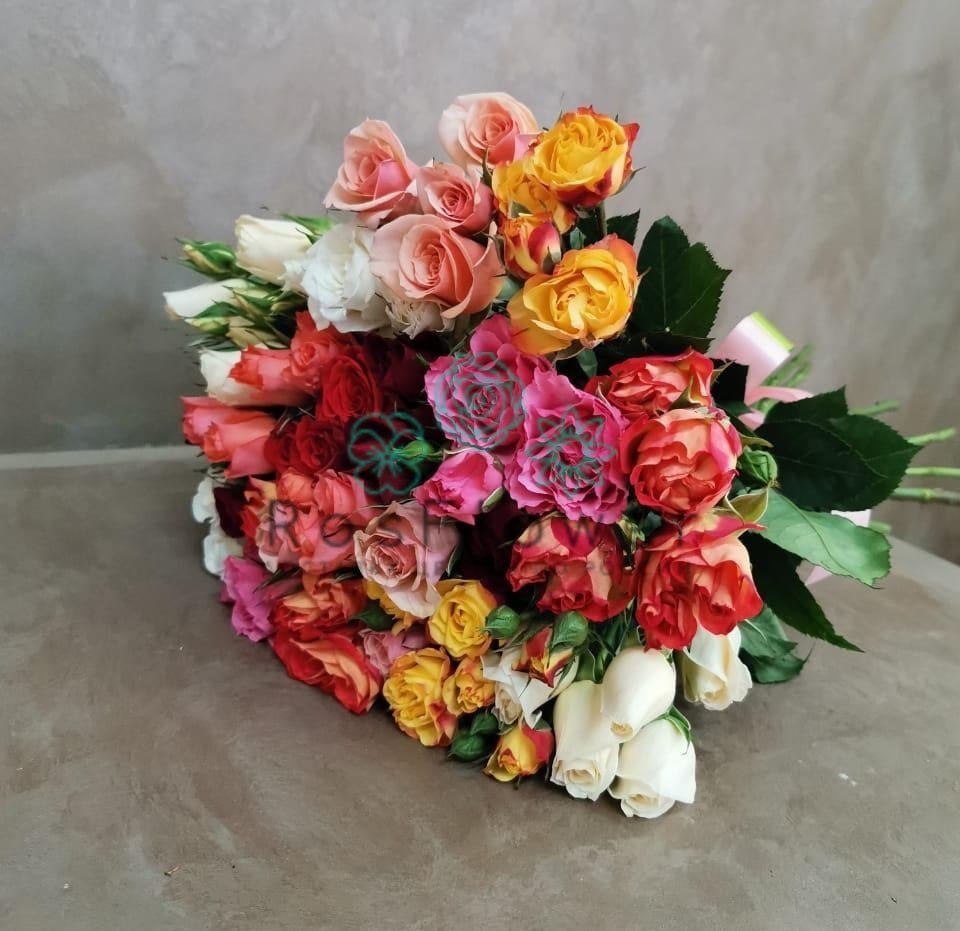 Букет цветов из: Розы в Ногликах