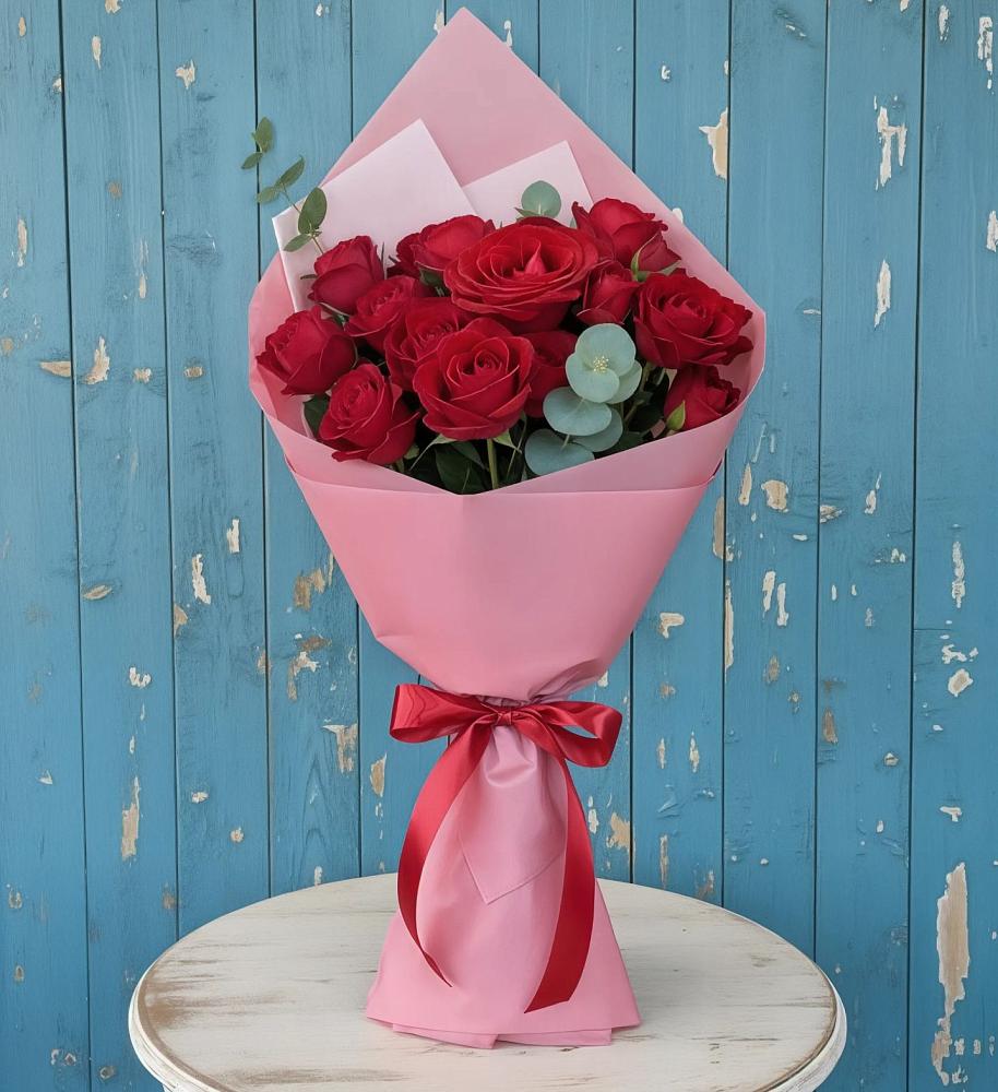 Букет цветов из: Розы в Ногликах