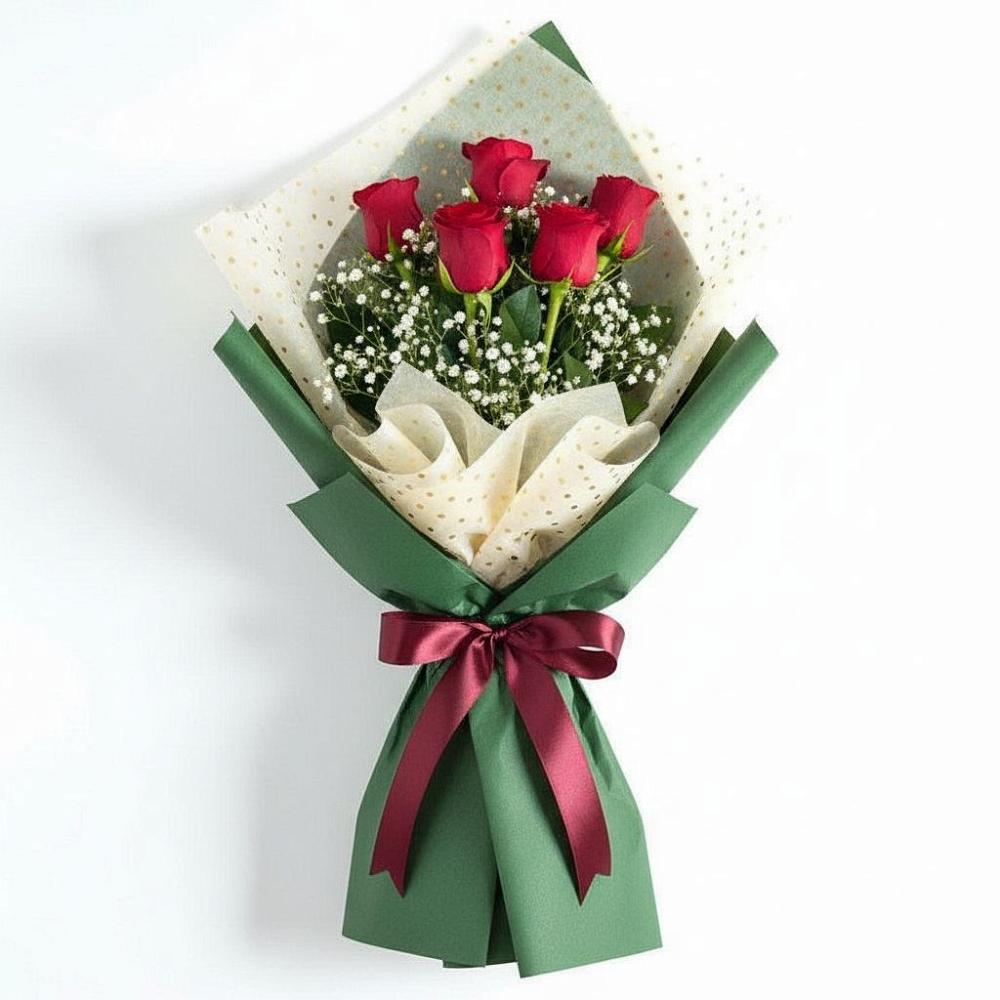 Букет цветов из: Розы в Ногликах