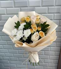 Букет цветов из:  Розы и Хризантемы #REPLACE_PRED# Ногликах