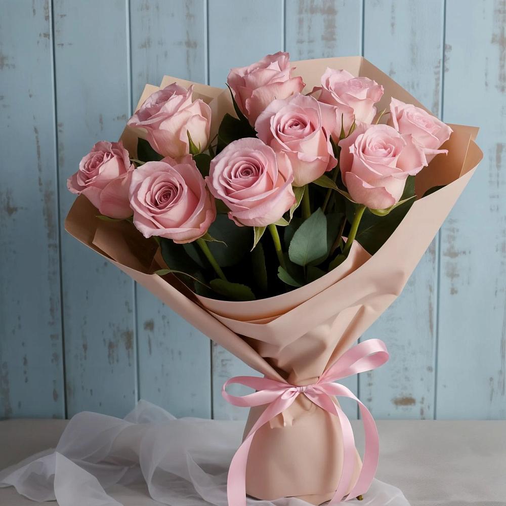 Букет цветов из: Розы в Ногликах