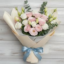 Букет цветов из:  Лизиантусы #REPLACE_PRED# Ногликах