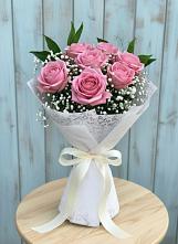 Букет цветов из:  Розы в Ногликах