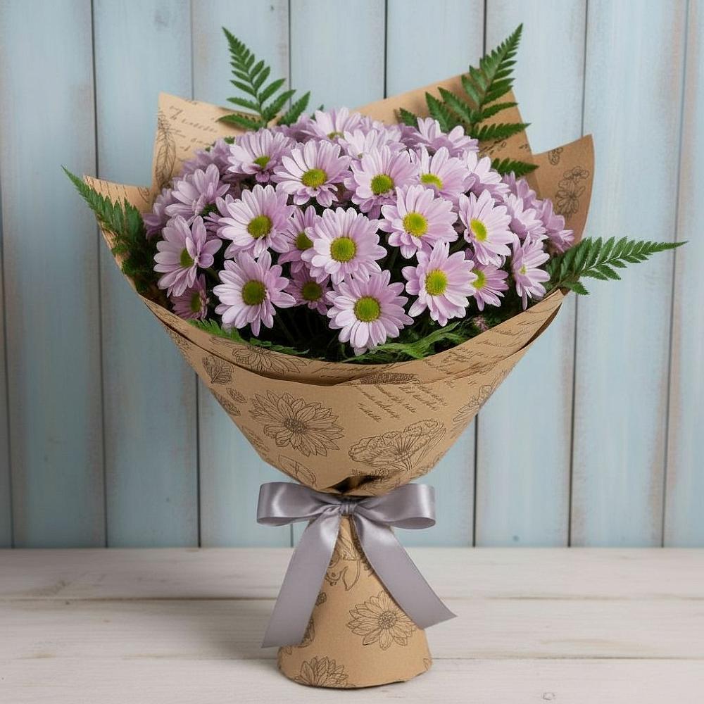 Букет цветов из: Хризантемы в Ногликах