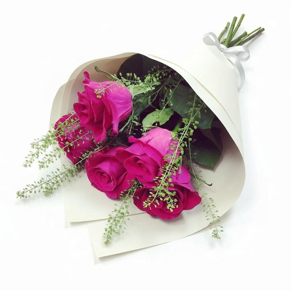 Букет цветов из: Розы в Ногликах