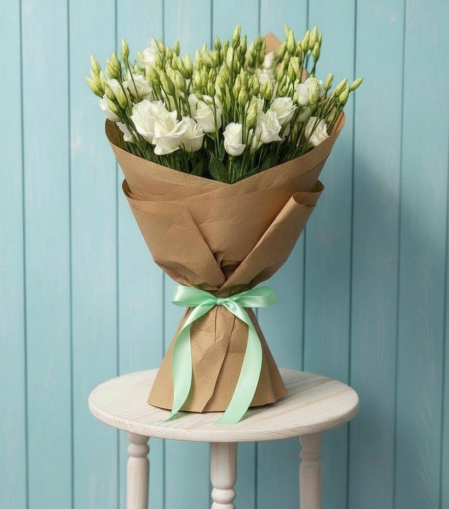 Букет цветов из: Лизиантусы в Ногликах