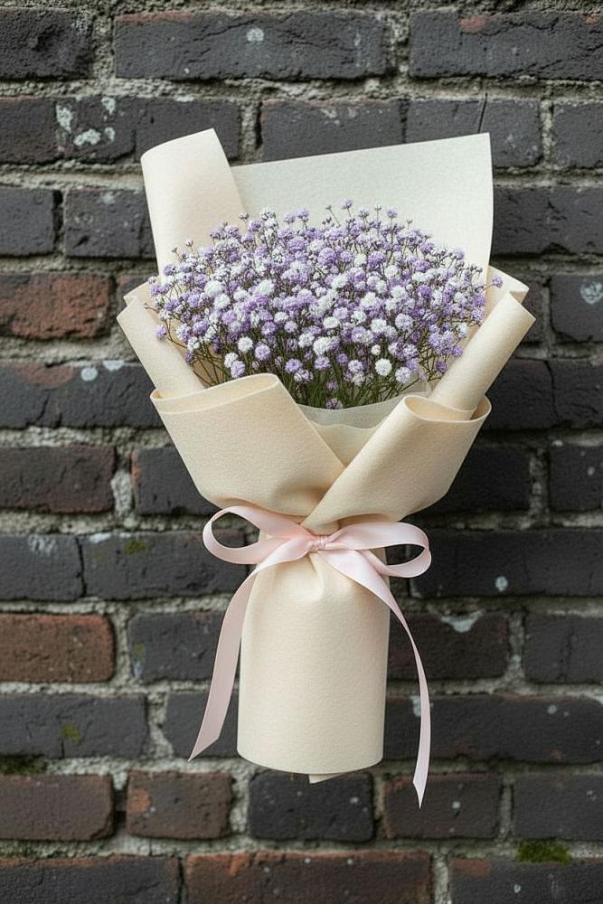 Букет цветов из: Гипсофила в Ногликах