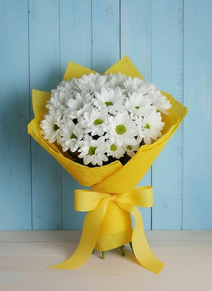 Букет цветов из: Хризантемы в Ногликах