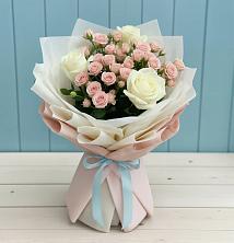 Букет цветов из:  Розы в Ногликах