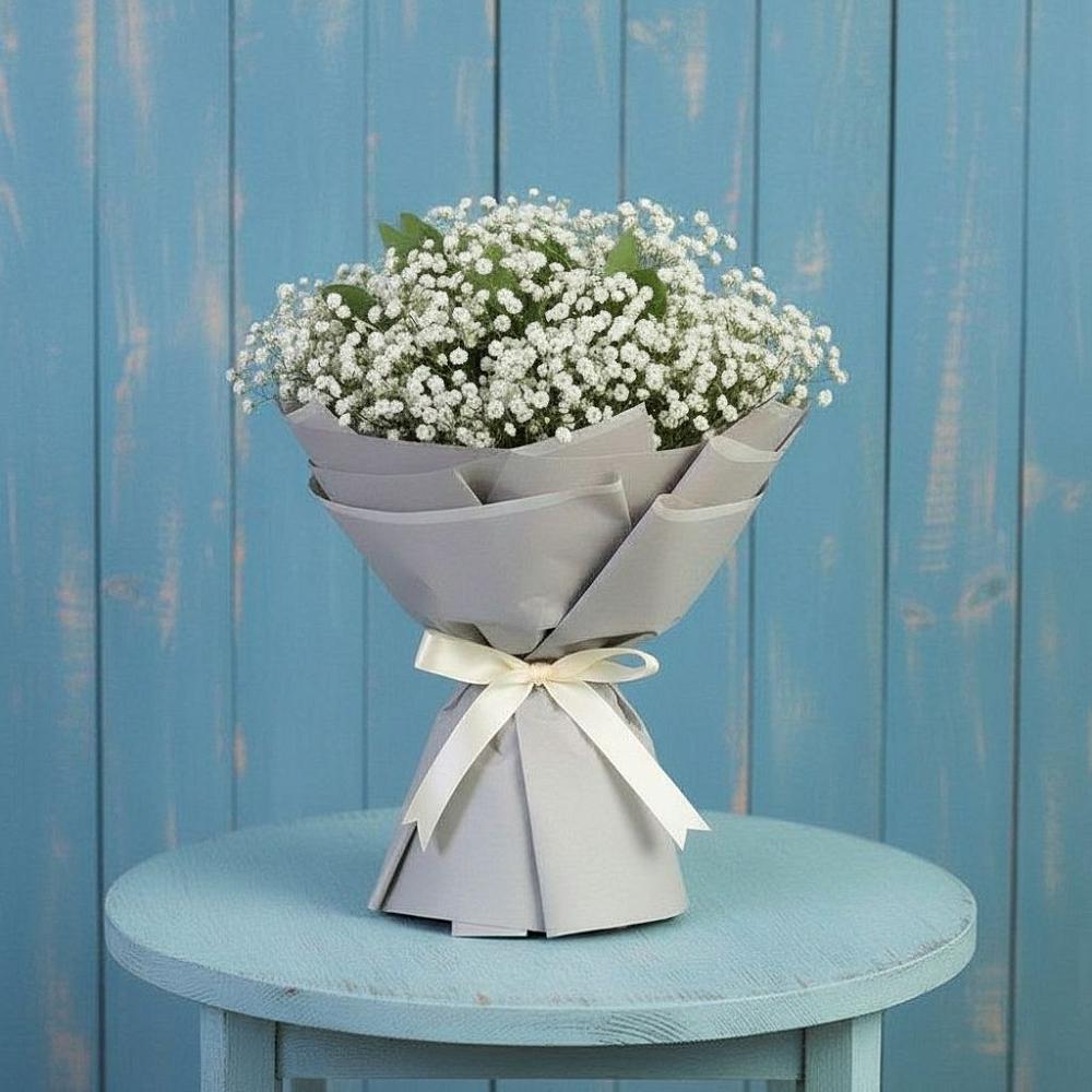 Букет цветов из: Гипсофила в Ногликах