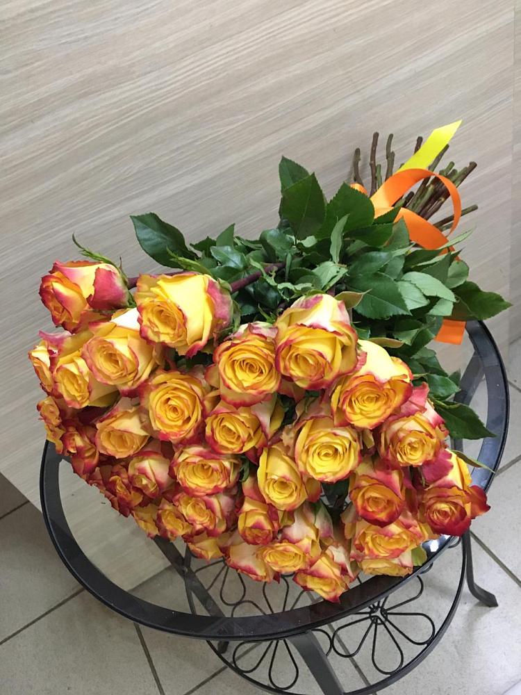 Букет Желтые розы в Ногликах