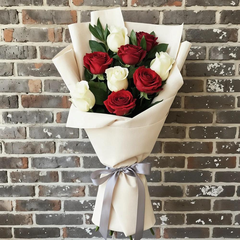 Букет цветов из: Розы в Ногликах