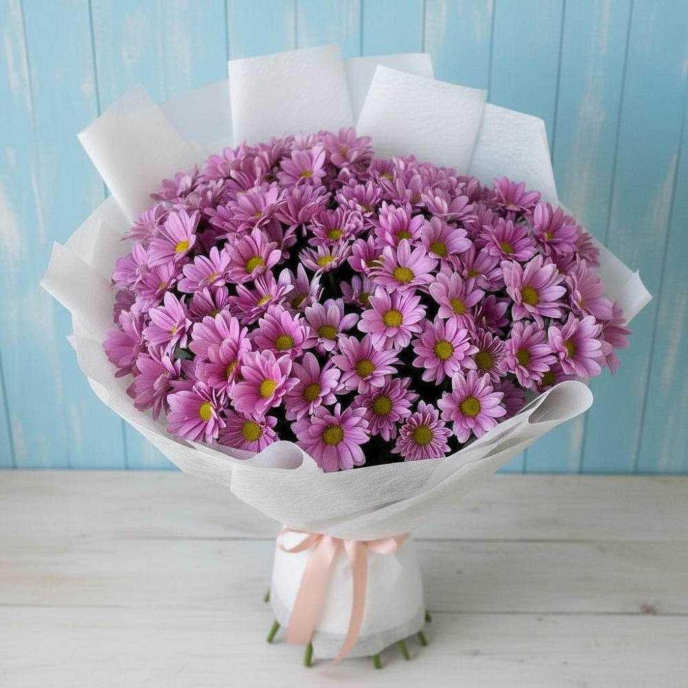 Букет цветов из: Хризантемы в Ногликах
