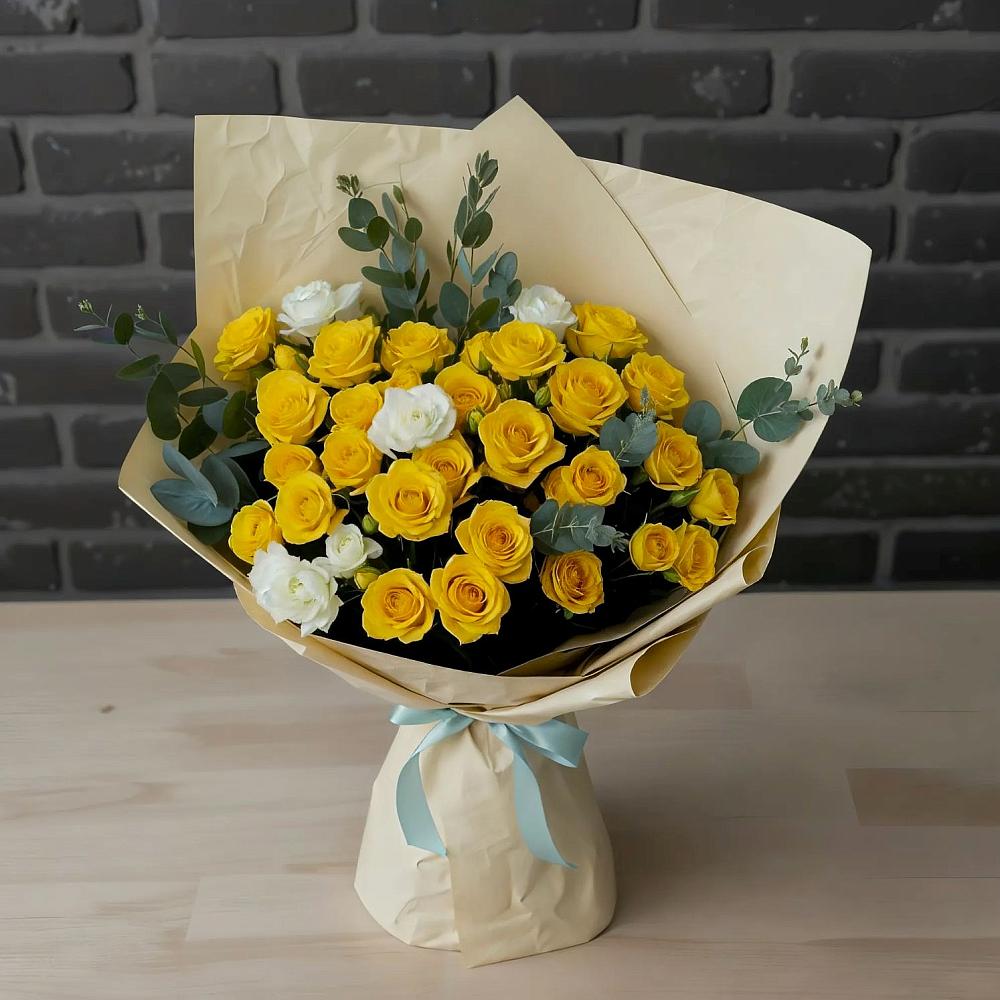 Букет цветов из: Розы в Ногликах