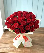 Букет 29 Красных роз #REPLACE_PRED# Ногликах