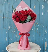 Букет цветов из:  Розы в Ногликах