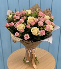 Букет цветов из:  Розы в Ногликах