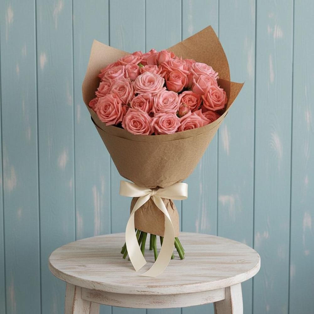 Букет цветов из: Розы в Ногликах