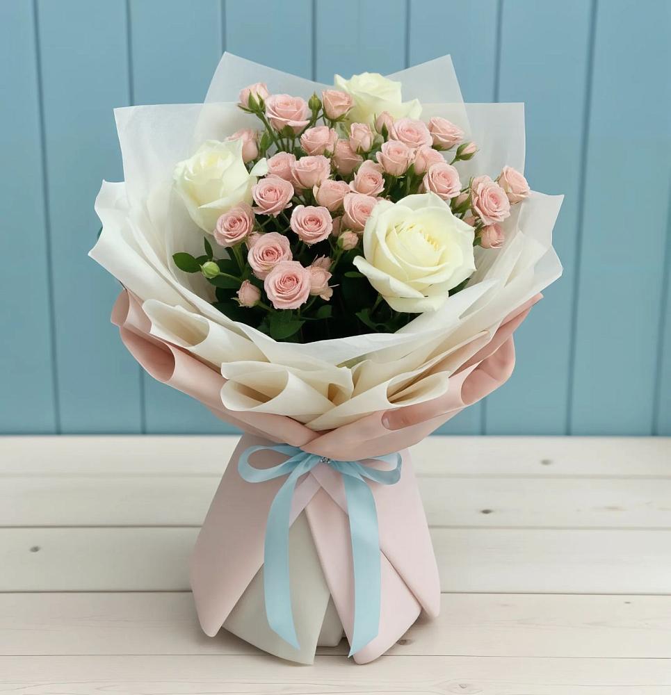 Букет цветов из: Розы в Ногликах