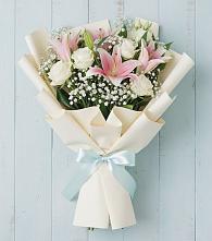 Букет цветов из:  Лилии в Ногликах