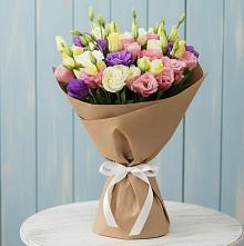 Букет цветов из:  Лизиантусы в Ногликах