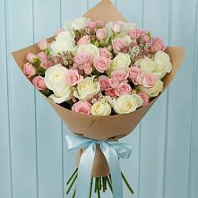 Букет цветов из:  Розы в Ногликах